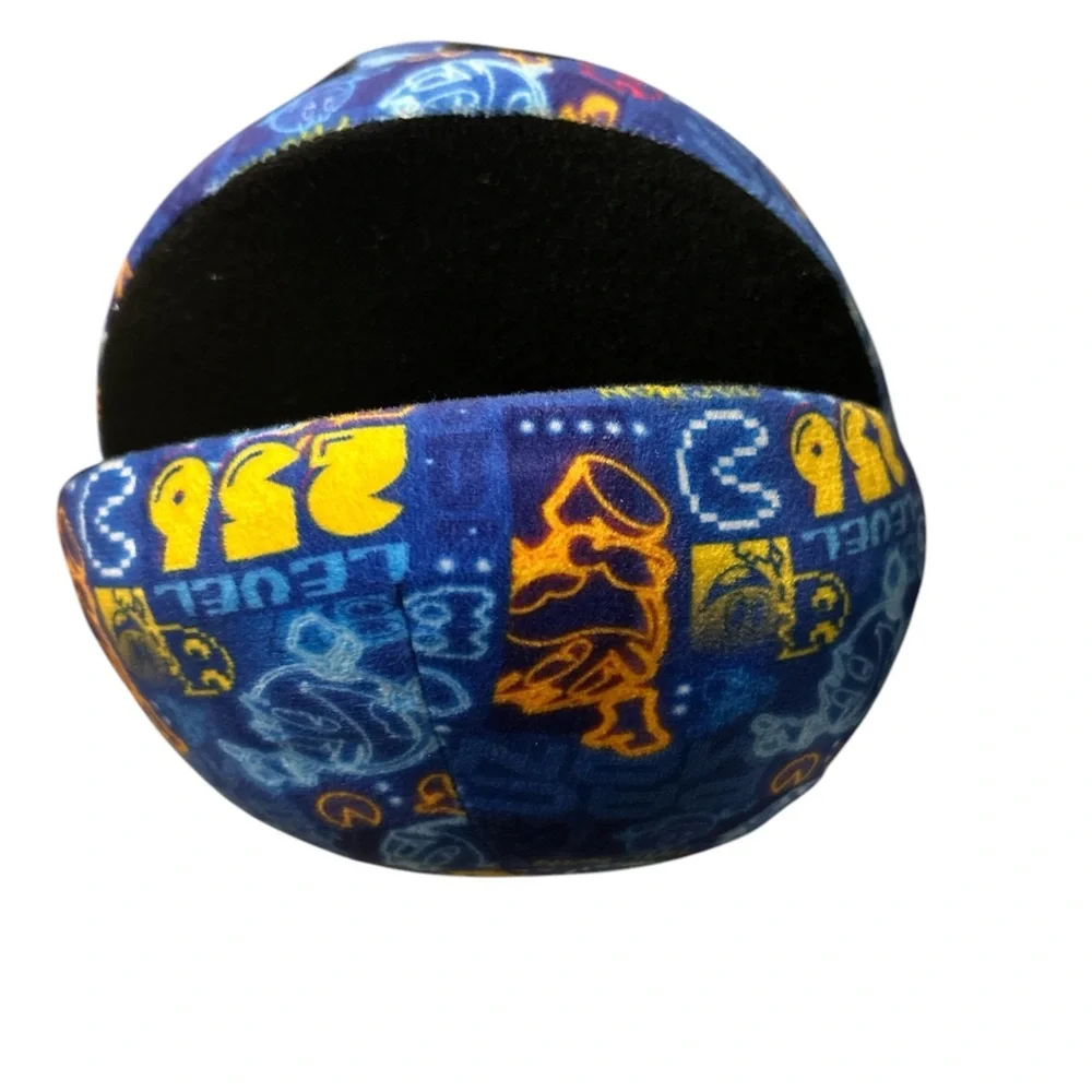Pac-Man Plush – Special‎ Edition Blue 5” Round Stuffed Toy
